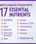 New Chapter Men s Multivitamin Gummies, 66% Less Sugar, Men s Gummy Vitamins with Vitamin C, D3 & Zinc, Non-GMO, Gluten Free, Berry-Citrus, 75ct