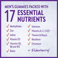 New Chapter Men s Multivitamin Gummies, 66% Less Sugar, Men s Gummy Vitamins with Vitamin C, D3 & Zinc, Non-GMO, Gluten Free, Berry-Citrus, 75ct