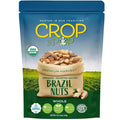 NUT CRAVINGS - Brazil Nuts Roasted & Salted - No Shell, Whole (16oz - 1 LB) Packed Fresh in Resealable Bag - Healthy Protein Food Snack, Food Assortments