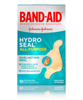 BAND-AID Brand Hydro Seal Waterproof All Purpose Adhesive Bandages, 10 ea