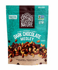 Second Nature Wholesome Medley Trail Mix - 12 Count, 2.25 oz Individual Snack Packs, Certified Gluten-Free Ã¢â‚¬â€œ Dark Chocolate, Dried Fruit and Nut Trail Mix, Ideal for Travel Snacks