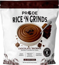 Pride Foods Rice 'N Grinds Hot Cereal - Gluten-Free, Non-GMO, Vegan-Friendly, Natural Rice Breakfast, Quick & Easy Hot Meal, Low-Fat Comfort Food, 30 Servings, Apple Pie
