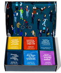 Thoughtfully Gourmet Office Life Tea Set Tea Sampler Includes 6 Flavors of Tea with Funny Quotes Great Office s for Coworkers Set of 90