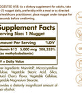 Solgar Methylcobalamin Vitamin B12 5000 Mcg Nuggets - Supports Energy Active B12 Form Non-Gmo & Vitamin B1 (Thiamin) 500 Mg 100 Tablets - Energy Metabolism Healthy Nervous System