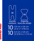 Band-Aid Brand Flexible Fabric Adhesive Bandages For Wound Care And First Aid, Finger And Knuckle, 20 Ct (Pack Of 6)