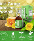 AFC Japan Brazilian Green Propolis Extract with Honey Spray 1.18 Fl Oz