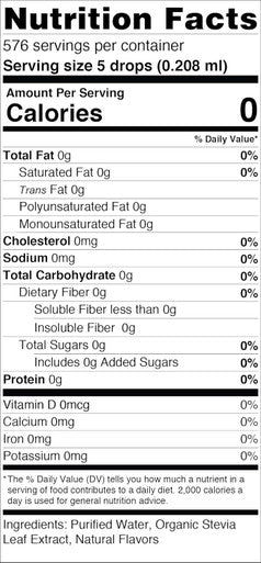 Sweetleaf Sweet Leaf Sweet Drop SteviaClear Sweetener 4 oz bottle