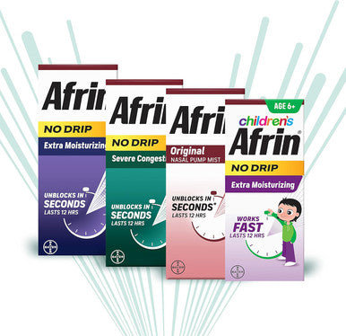 Afrin No Drip Pump Mist Sinus 0.5 oz By Afrin