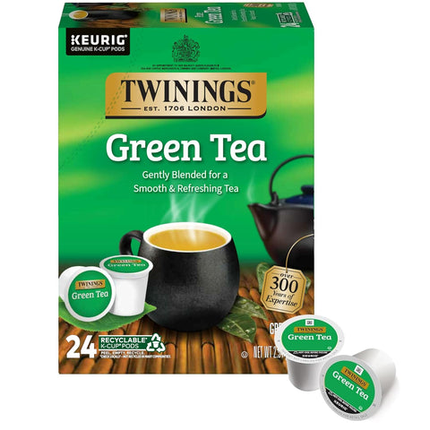 Twinings Sleep Herbal Tea K-Cup Pods for Keurig, 24 CT Box (Pack of 1) | Formerly Nightly Calm, Relaxing Camomile, Spearmint & Lemongrass, Caffeine-Free, For Single-Serve Brewers, Enjoy Hot or Iced