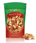 Raw Deluxe Unsalted Mixed Nuts- Premium Quality Kosher Mixed Nuts Snack by We Got Nuts- Natural Rich Flavor Cashews, Walnuts, Almonds, Pecans, Macadamia Nuts & More- Packed in A Resealable Bag- 3 lbs