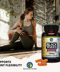 Amazing Herbs Premium Black Seed Oil, 60 Count ,Pack of 3