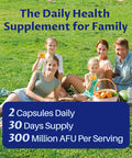 Akkermansia Probiotic, Boosts Glp-1, 300M Afu, Inulin Prebiotic Fiber - Gut Health Supplements For Men & Women (60 Capsules)