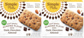 Simple Mills Almond Flour Snack Bars, Dark Chocolate Almond - Gluten Free, Made with Organic Coconut Oil, Breakfast Bars, Healthy Snacks, Paleo Friendly, 6 Ounce (Pack of 6)