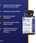 Premier Research Labs Hcl Activator - For Digestion & Digestive Aid - Vegetarian-Source Pepsin - With Tomato, Turmeric & Cinnamon