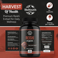 Bioyouth Organic Reishi Mushroom Capsules Supplement | Non-GMO & Allergen- | 90 Capsules (1-Month Supply)