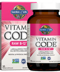Garden of Life Vitamin D Vitamin Code Raw B12 Zinc & Vitamin C - Whole Food Supplements For Immune Support