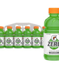 Gatorade Thirst Quencher Zero Sugar Sports Drink Orange 12oz Pack of 12 Electrolytes for Rehydration