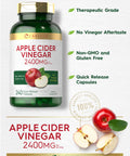 Carlyle Apple Cider Vinegar Capsules | 2400Mg | 240 Count | Non-Gmo, Gluten Free Supplement