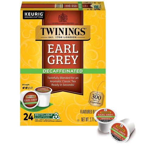 Twinings Sleep Herbal Tea K-Cup Pods for Keurig, 24 CT Box (Pack of 1) | Formerly Nightly Calm, Relaxing Camomile, Spearmint & Lemongrass, Caffeine-Free, For Single-Serve Brewers, Enjoy Hot or Iced