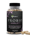 Karamd Probio Amplify - High Potency Cfus, 11 Enzyme Strains & Healthy Natural Fiber - Probiotic Supplement For Digestive Support & Gut Health - Vegetable Capsules - 30 Servings (90 Capsules)