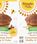 Oat Flour Cinnamon Swirl Muffin Mix 1pk (Pack of 2)