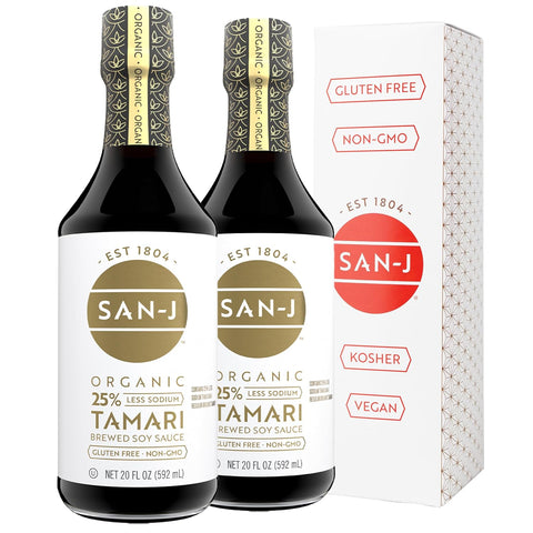 San J International, Sauce Tamari Organic, 10 Fl Oz