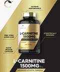 Carlyle L Carnitine 1500Mg | 200 Capsules | Advanced Athlete Formula | Workout Supplement | As L-Carnitine L-Tartrate | Non-Gmo