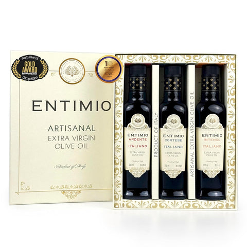 Entimio Ardente Organic Italian Extra Virgin Olive Oil from Italy, 600+ mg/kg High in Polyphenols, 2025 Gold Winner, Sicily Early Harvest evoo, Cold Extracted, Lab Tested - 16.9 fl oz