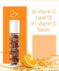 Neutrogena Rapid Tone Repair 20% Vitamin C Brightening Serum Capsules, Antioxidant Face Serum to Brighten Look of Dark Spots & Even Skin Tone, Oil-Free, 30 Serum Capsules