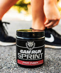 6AM RUN Sprint Pre Workout Powder for Instant Energy Boost for Cardio and Focus No Jitters High Energy Conditioning Formula All Natural Keto Vegan Fruit Punch Full Bottle