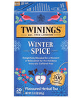 Twinings Lemon & Ginger, Caffeine-Free Herbal Tea Bags, 100 CT Box (1 Pack) | Spicy & Tangy, Ginger, Lemon Peel, Lemongrass, Blackberry Leaves, Soothe Digestion, 100 Foil Lined Individually Wrapped Bags