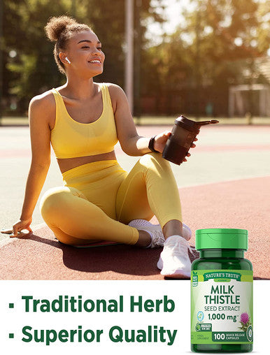 Nature's Truth Milk Thistle Seed Extract 1000 mg, 100 Count