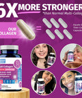 Collagen Peptides L Biotin L Keratin L Hyaluronic Acid L Saw Palmetto - Hair Growth Vitamins For Women And Men Supplement - Dht Blocker Supplements 90 Capsules Usa Made