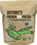 Anthonys Premium Pea Protein 2 lb Plant Based Gluten Free Unflavored Vegan Keto Friendly