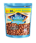 Blue Diamond Almonds, Smokehouse Flavored Snack Nuts, Plant-Based Protein and Fiber Snacks, Gluten Free Iconic Flavor Salty Nuts, Great for Events, Holidays, Parties, 25 Oz Resealable Bag (Pack of 1)