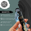 HIGHTREE Black Doob Tube - Smell Proof, Air Tight, Waterproof (4 Pack)