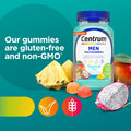 Centrum Men'S Multivitamin Gummies Tropical Fruit Flavors Made From Natural Flavors 100 Count 50 Day Supply