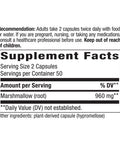 Nature'S Way Premium Herbal Marshmallow Root 960 Mg Per Serving 100 Vcaps