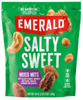 Emerald Nuts Salty Sweet Mixed Nuts (1-Pack), Features Kettle Glazed Peanuts, Almonds, Cashews, Kettle Glazed Walnuts, Kettle Glazed Pecans, 5.5oz Resealable Bag