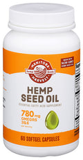 Manitoba Harvest Hemp Oil, 60 Softgel Capsules