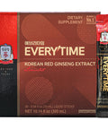 Jung Kwan Jang Korean Red Ginseng Extract Everytime 3000Mg | Sugar Free Energy Supplement Ginseng Tea Ginseng Supplement Korean Food | Energy Boost Stamina | 30 Count