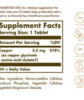 Solgar Chelated Copper 100 Tablets - Essential For Collagen Formation - Highly Bioavailable Form - Supports Connective Tissue - Non-Gmo Vegan Gluten Free Dairy Free Kosher 100 Servings