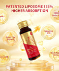 Heivy Marine Liquid Collagen For Women 10000Mg 133 Higher Absorption Coq10 Biotin Vitamins Usa Gmp 3Rd Party Tested Non-Gmo Gluten Free 50Ml 10 Bottles