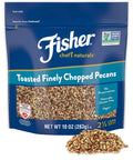 Fisher Chef's Naturals Pecan Halves 24 oz Resealable Bag, Unsalted Raw Nuts for Cooking, Baking & Snacking, Healthy Snacks for Adults, Vegan Protein, Keto Snack, Gluten Free Raw Pecans Halves