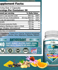 7 In 1 Immune Support Supplement With Vitamin C, D3, Zinc 50Mg, Quercetin, Echinacea Purpurea, Sambucus Elderberry And Ginger For Complete Immune Defense - 60 Capsules (3 Bottles)