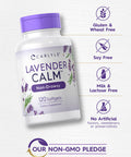 Carlyle Lavender Pills | 80 Mg | 120 Softgel Capsules | Calm & Non-Drowsy Formula | Non-Gmo & Gluten Free Supplement