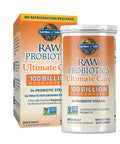Garden of Life Raw Probiotics For Women And Men Ultimate Care 100 Billion Cfu B12 - Vitamin Code Raw - 30 Capsules 1 000Mcg
