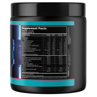 Gorilla Mind Respawn (Cherry Blackout) - Advanced Gaming Supplement with Powerful Nootropics for Amplified Focus, Enhanced Reaction Time and Clean Energy (40 Servings)