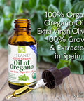 Island Nutrition , Oil Of Oregano Organic Liquid Drops (1 Fl Oz) - 100% Organic Olive Oil & Organic Oregano Oil, Grown In Spain (Aceite De Oregano)