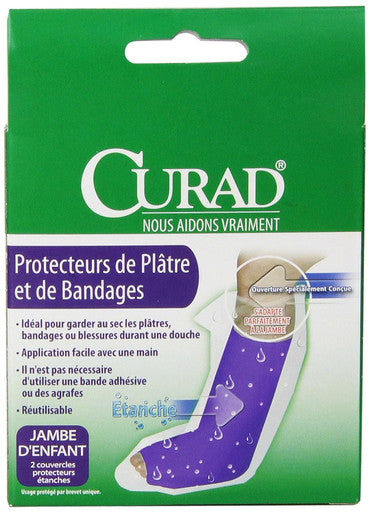 Curad - CUR100KLL Cast Protector Kid's Leg 2 Count